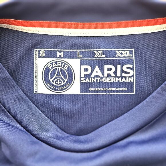 SAINT GERMAIN PARIS Blue Red Athletic Soccer Shirt Mens MEDIUM - Picture 5 of 8